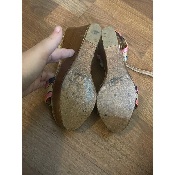 Ella Moss Ryann Wedge Sandal size 8/8.5 - Picture 5 of 5